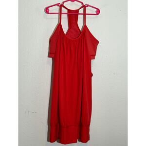 Lululemon No Limits Tank Love Red / Slope Stripe Love Red Fiery Red Size 6-8